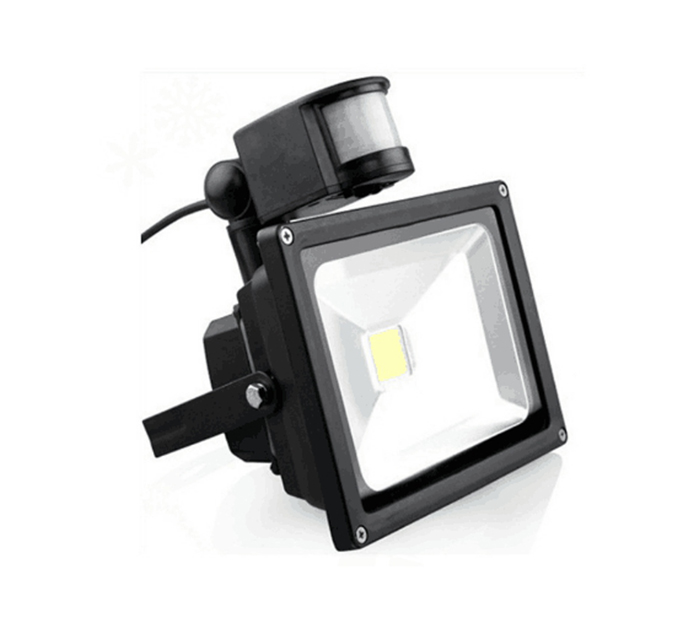 10W 20W 30W 50W de luz LED de seguridad, detector de movimiento luces de inundacion