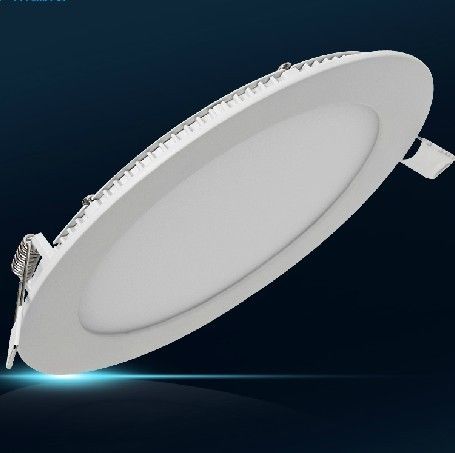 Ronda de LED Panel de luz plana de 15 W de empotrado de techo LED, luz del panel de 190 mm de diámetro